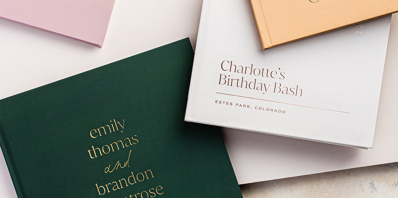 6 Ways to Personalize Your Wedding Guest Book