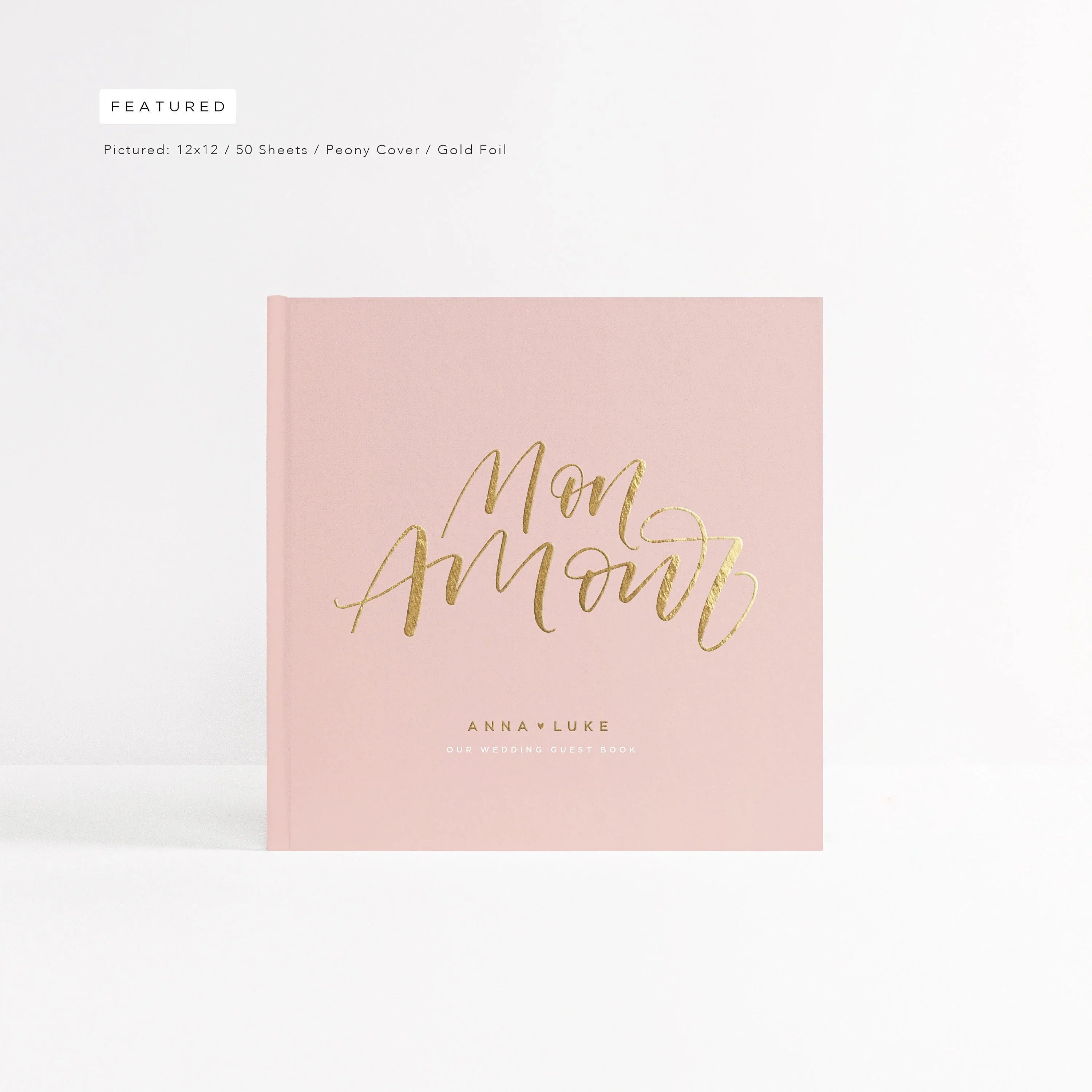 Mon Amour Guest Book