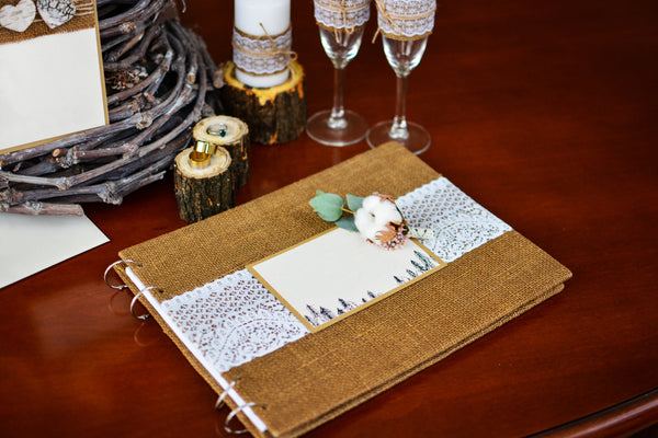 6 Ways to Personalize Your Wedding Guest Book