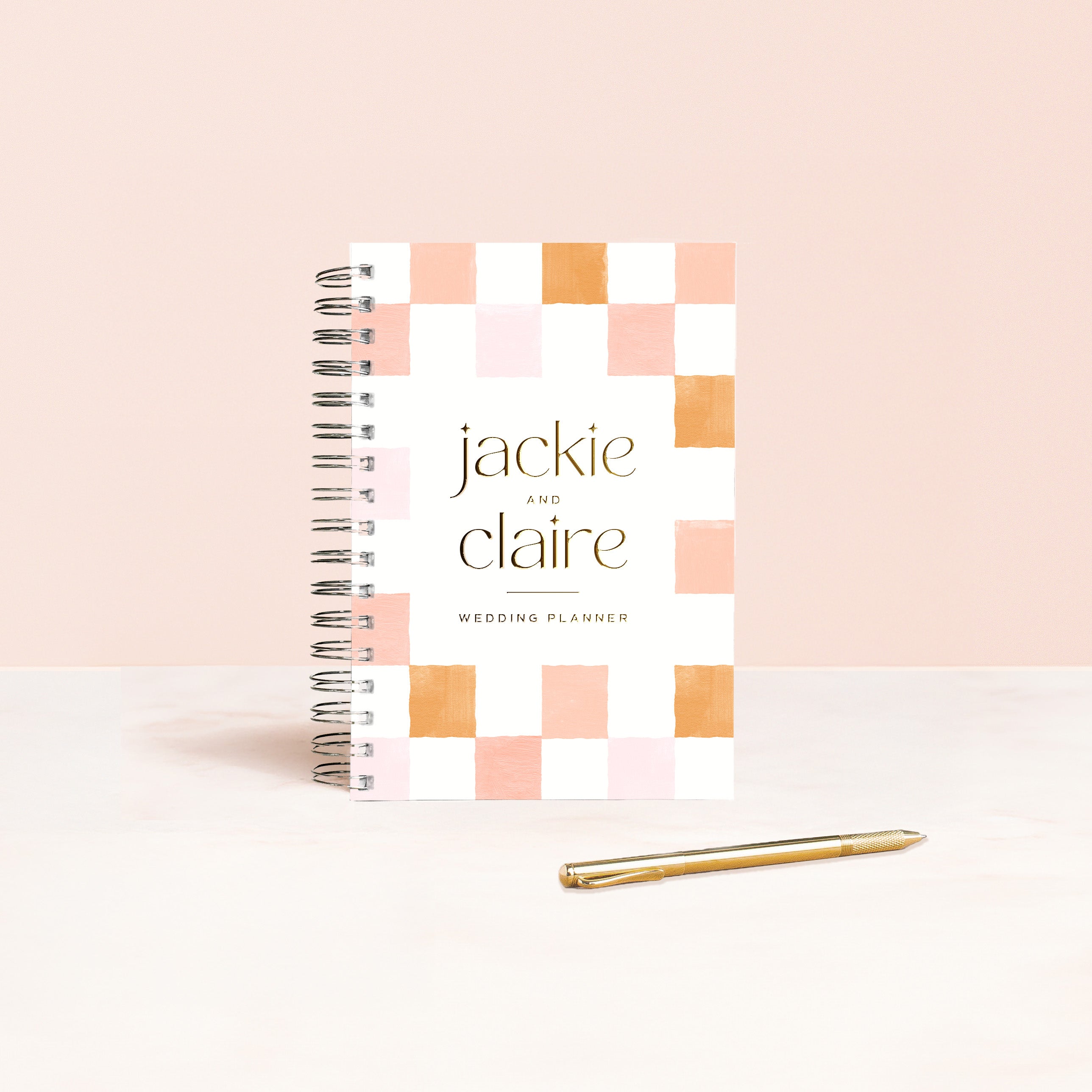 Checkered Wedding Planner