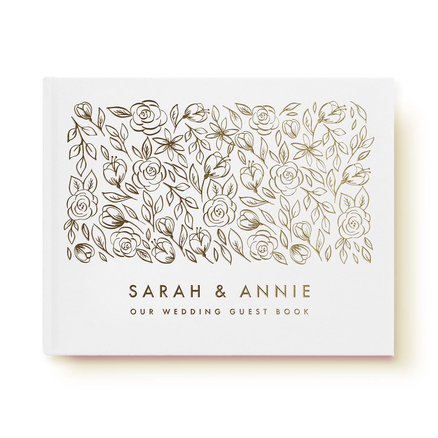 Floral Elegance Guest Book