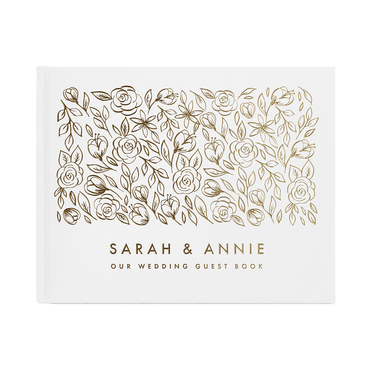 Floral Elegance Guest Book