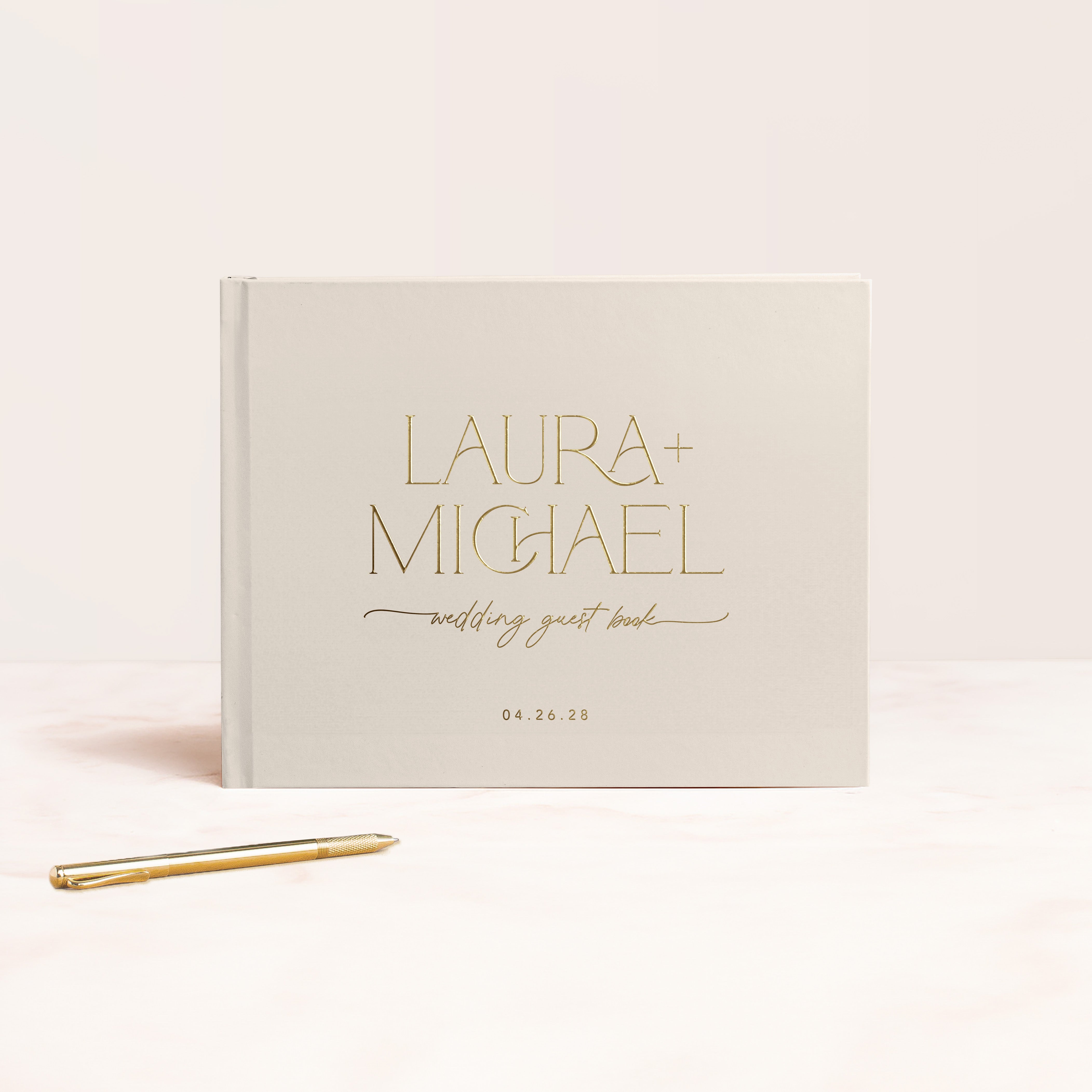 Simple Elegance Guest Book