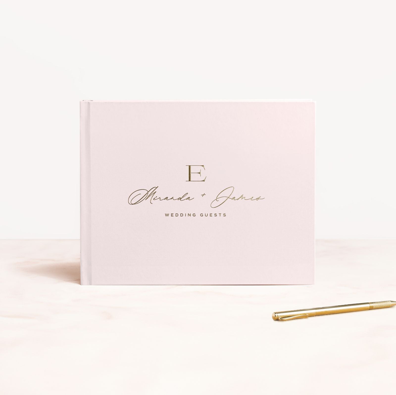 Scripted Chic Guest Book