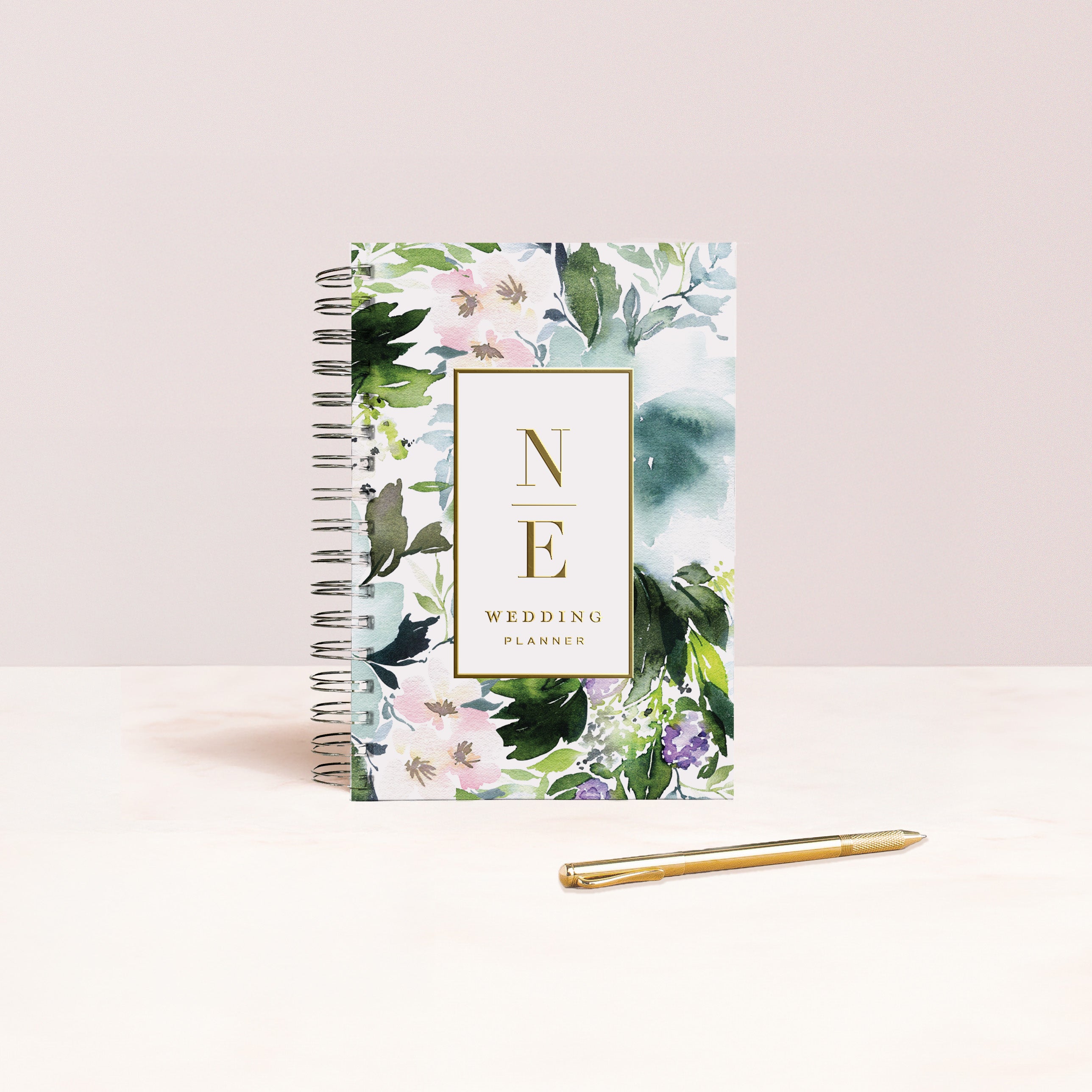 Watercolor Formal Wedding Planner