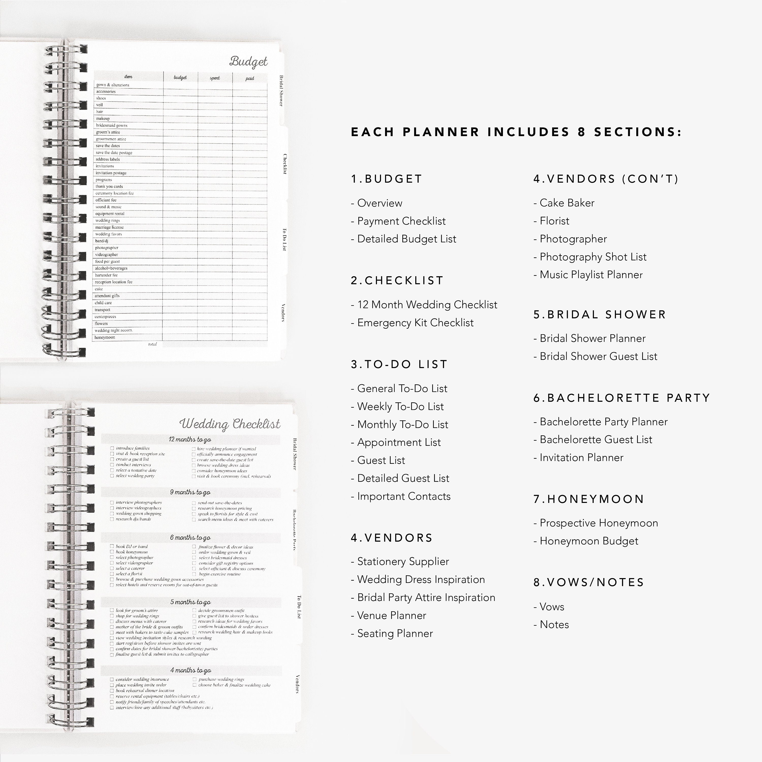 Refined Radiance Wedding Planner