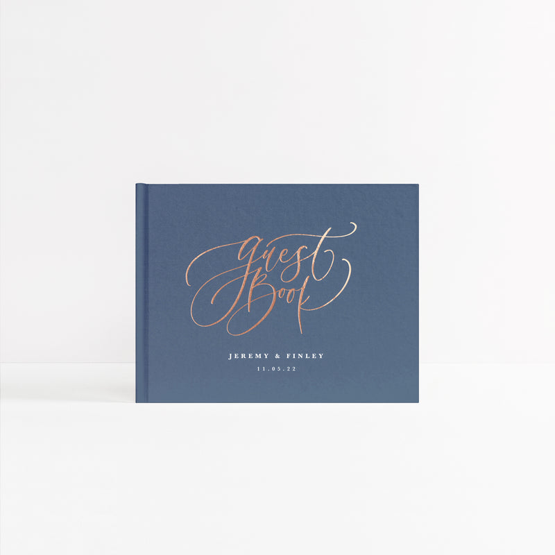 Lettering Guest Book
