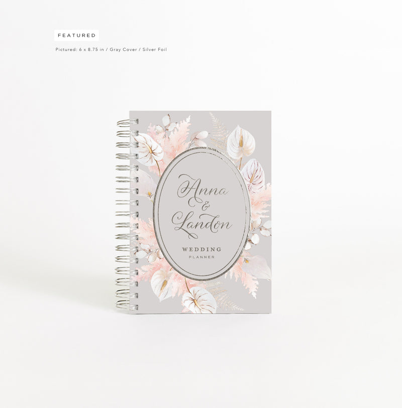 Wedding Planner | Personalized Wedding Planning Book | Custom Bridal Shower Gift | Future Mrs Book | Gift for Bride | Design: Dreamy Floral